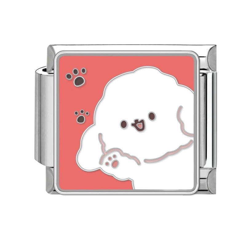 Dog with paws pendant