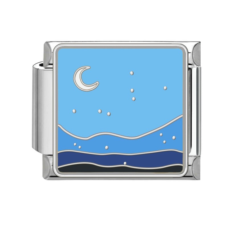 Pendant Night sky over the sea