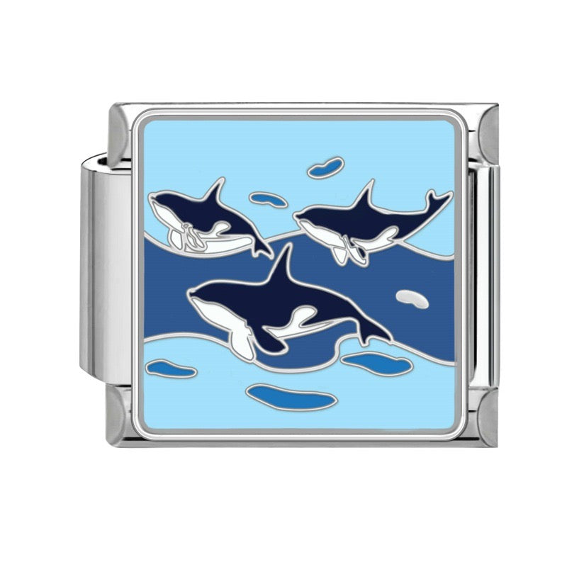 Killer Whale Dance Pendant