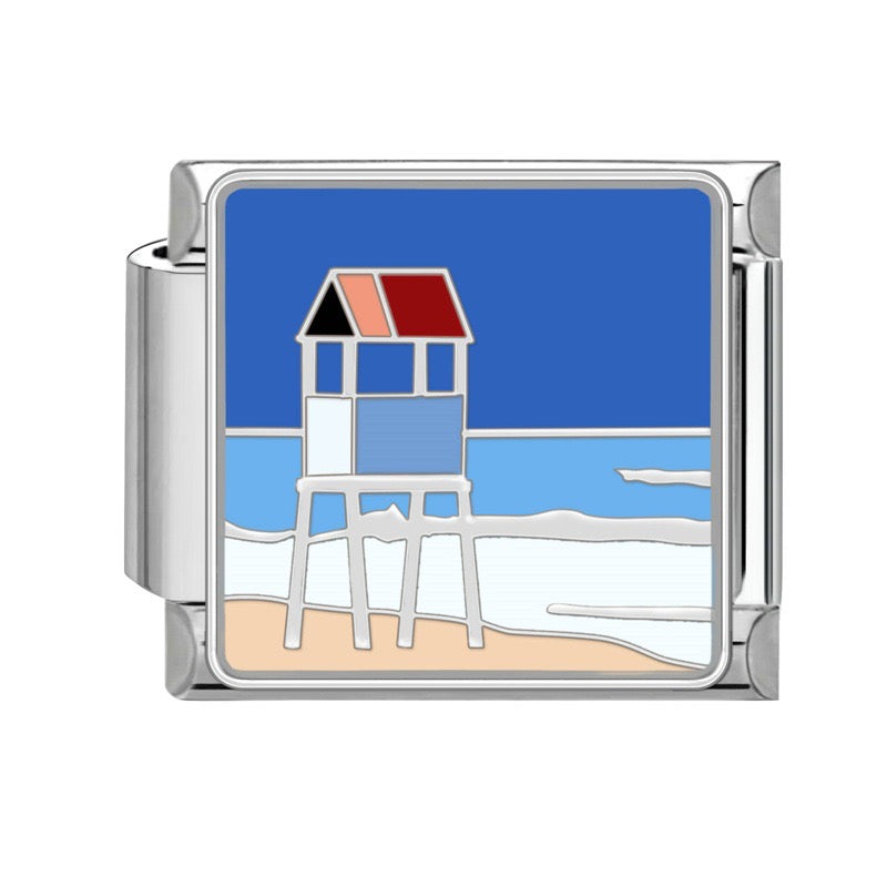Beach Watchtower Pendant