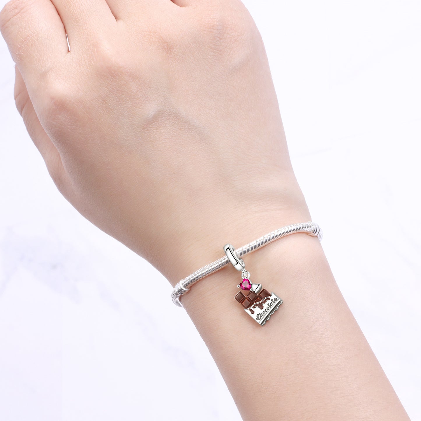 Wisiorek Słodka Miłość - Czekolada