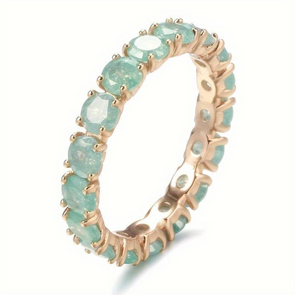 Ring Golden Harmony Green