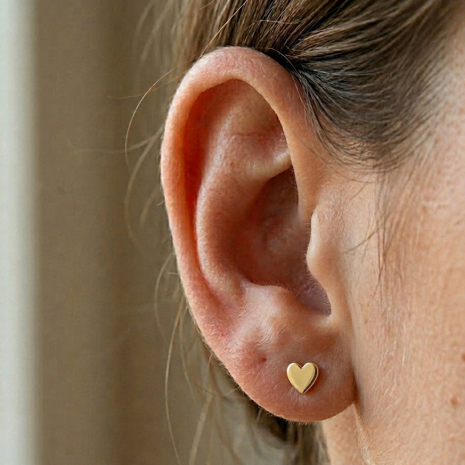 Labret din aur "Minimalist Glow"