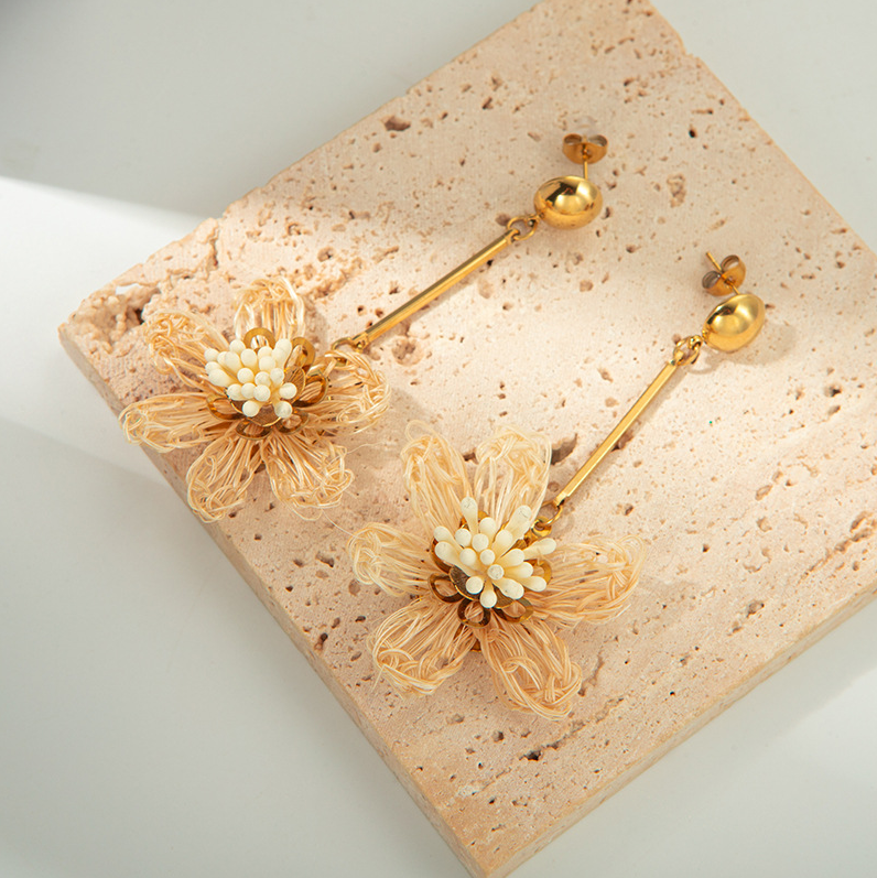 Earrings Floral Elegance 