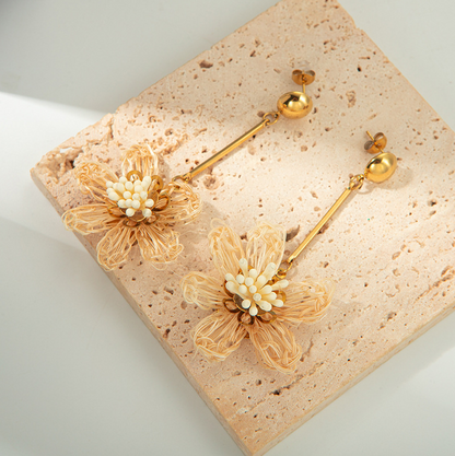 Earrings Floral Elegance 