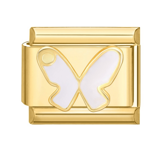 Fehér Pillangó medál