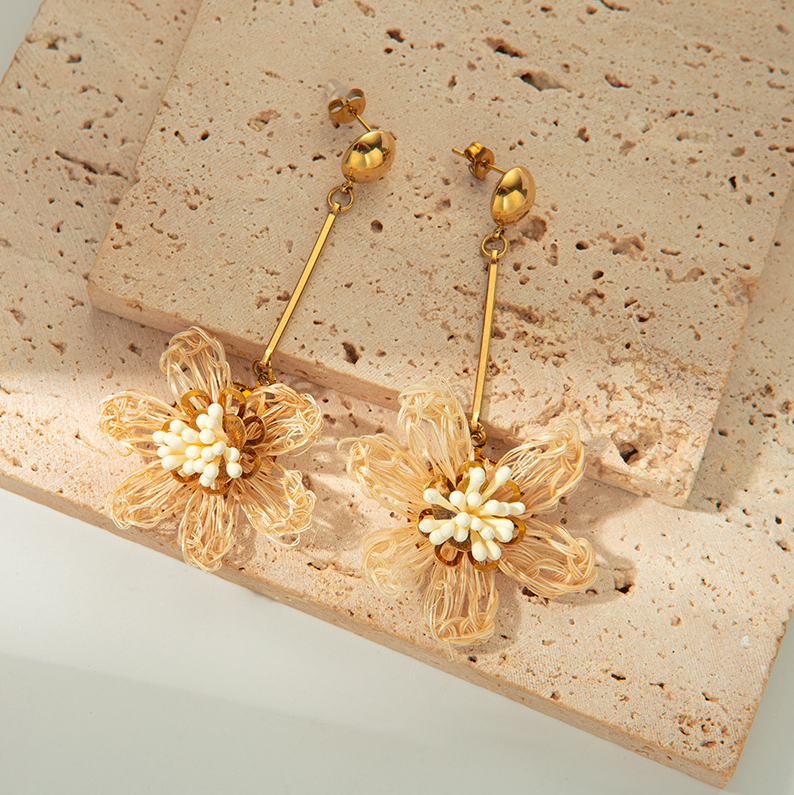 Earrings Floral Elegance 