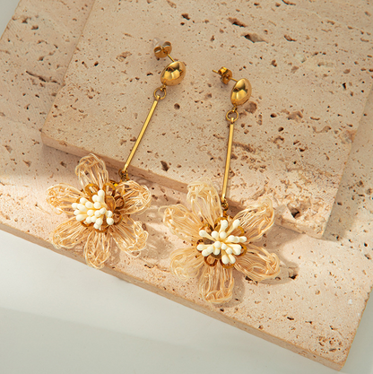 Earrings Floral Elegance 