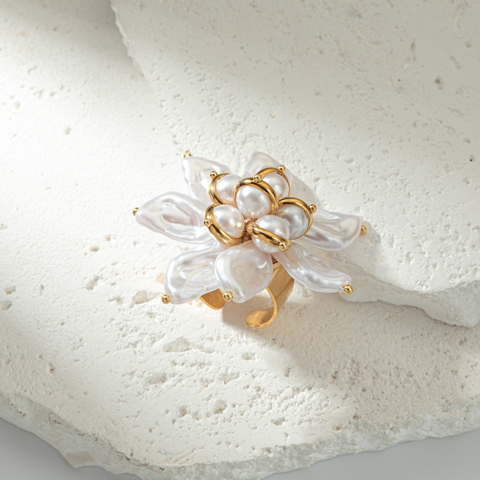 Prsteň Perlový Pôvab