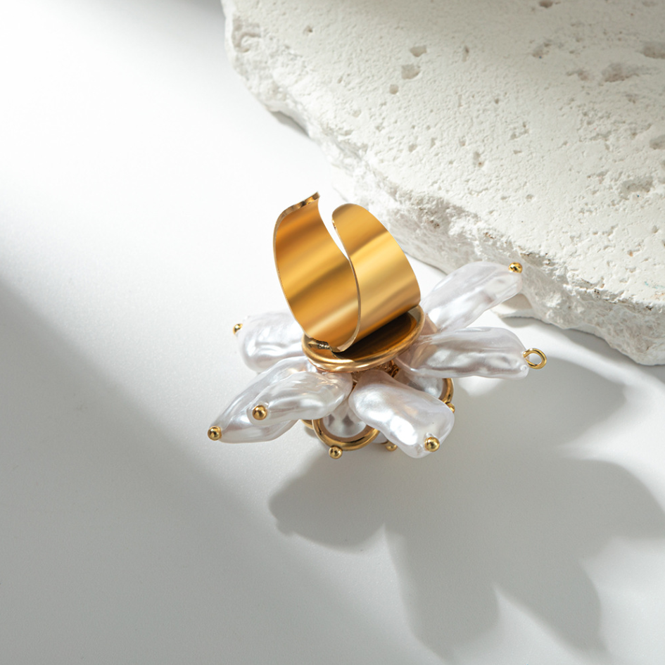 Prsteň Perlový Pôvab