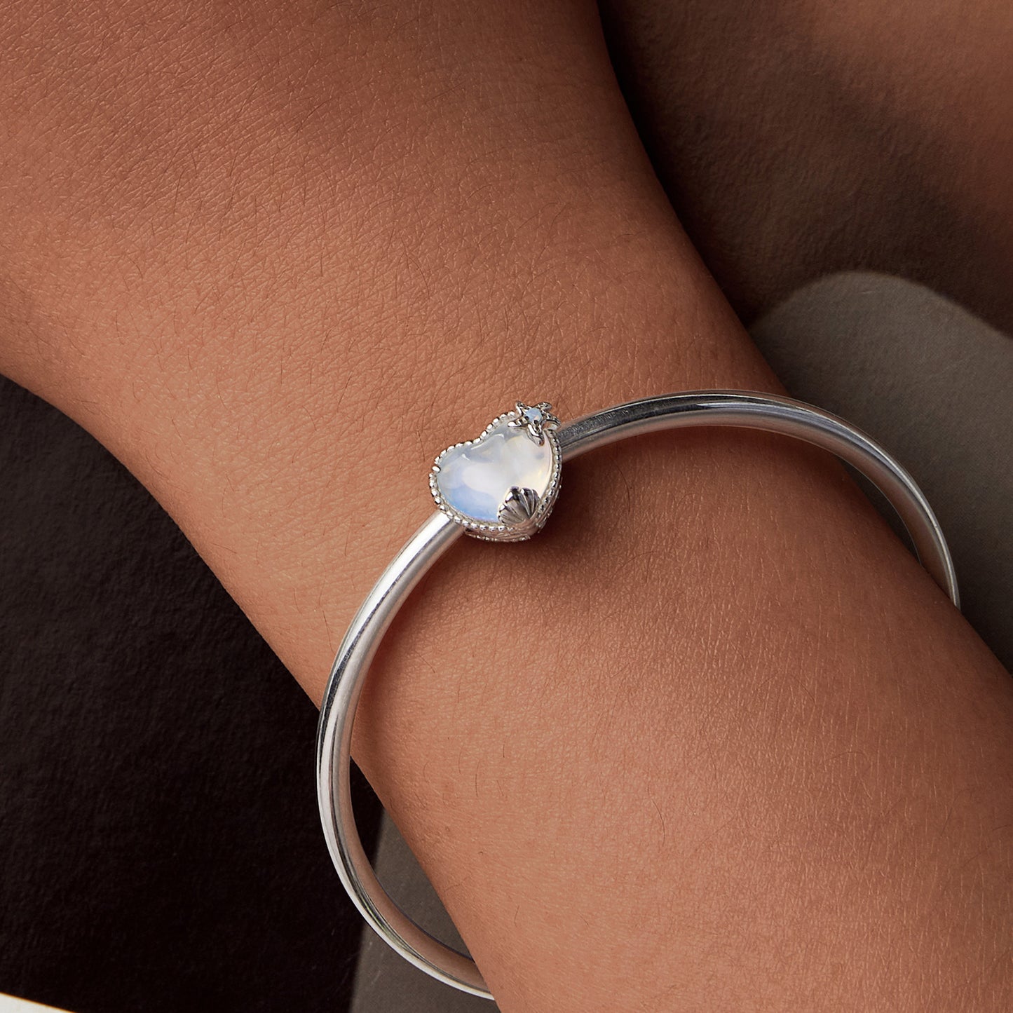 Koralik w kształcie serca morskiego 