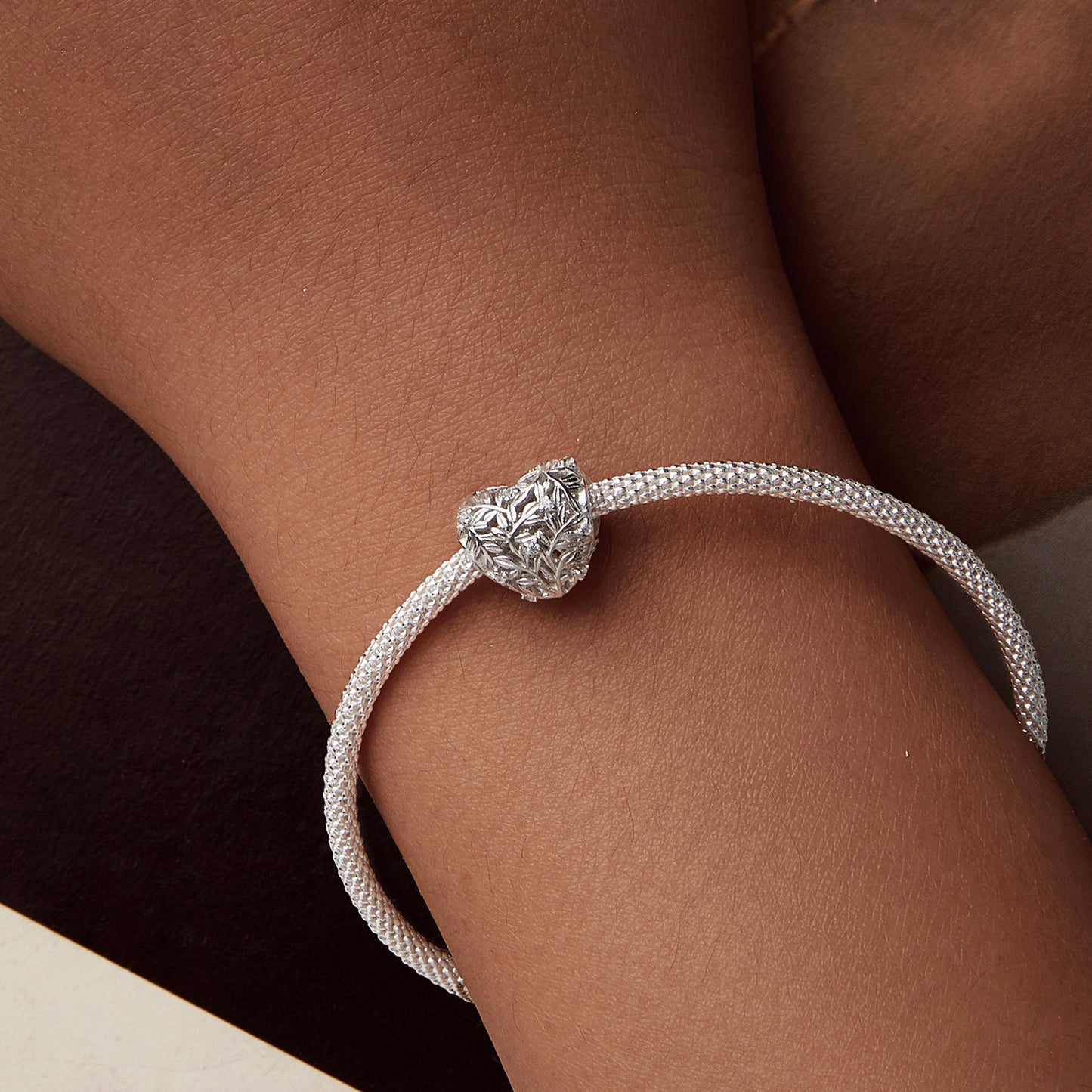 korálka Pletené Srdce