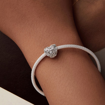 korálka Pletené Srdce