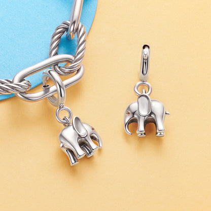 Wisiorek w kształcie słonia