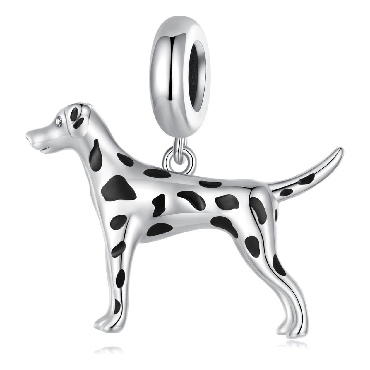 Dalmatian soul bead 