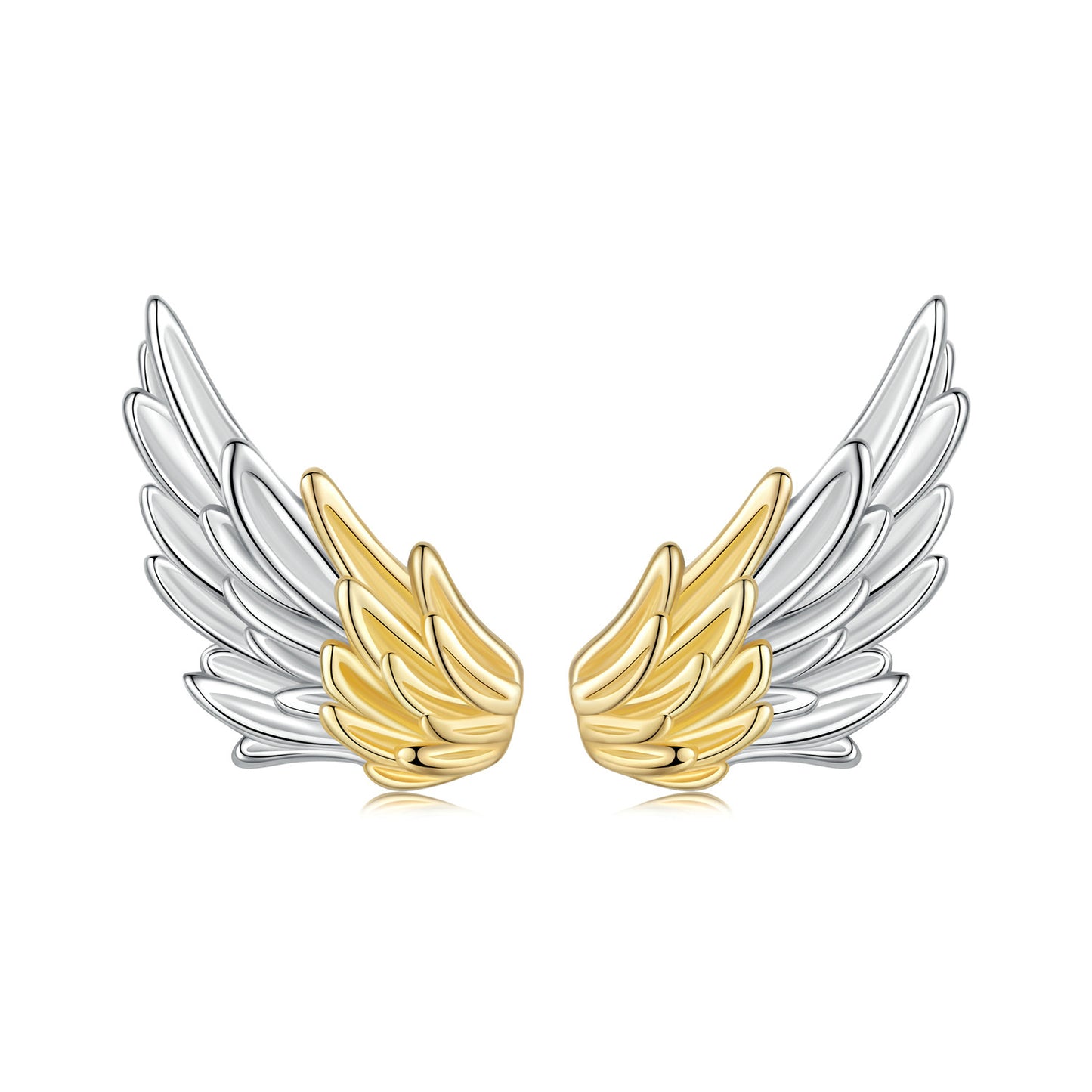 Kolczyki ze skrzydłami anioła