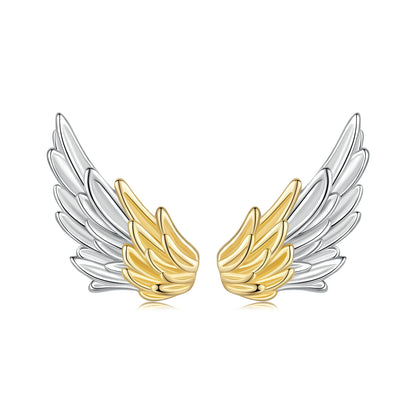 Kolczyki ze skrzydłami anioła