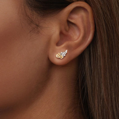 Kolczyki ze skrzydłami anioła