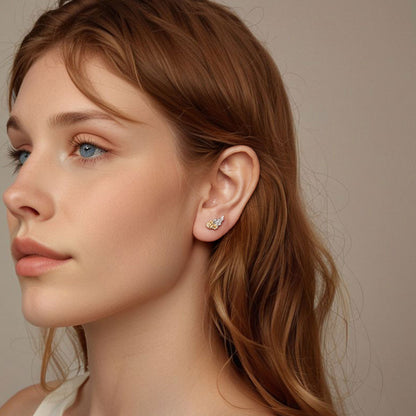 Kolczyki ze skrzydłami anioła