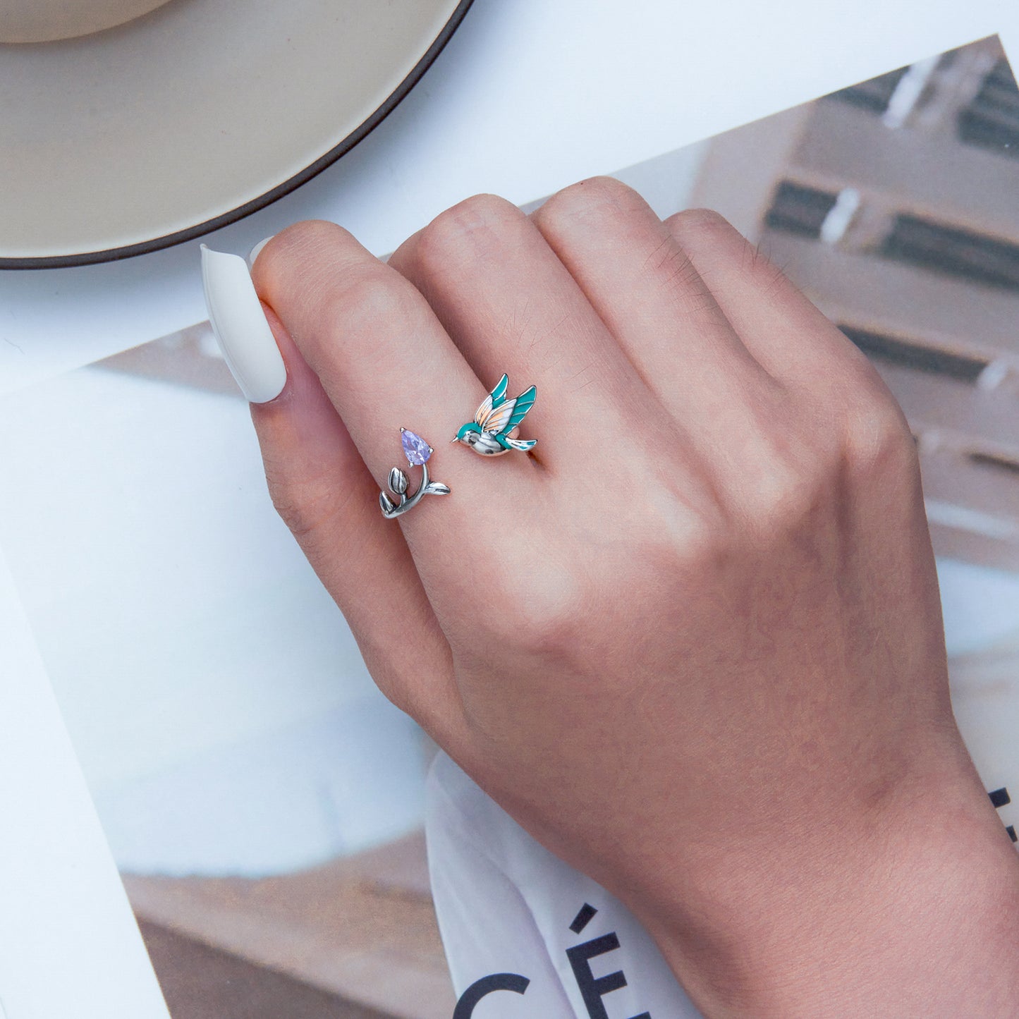 Hummingbird Beauty Ring 