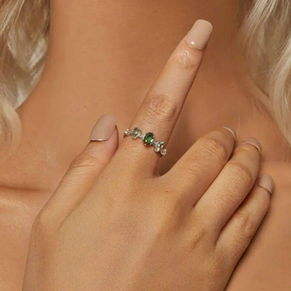 Žiedas Žalia švelnumas