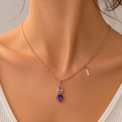 Náhrdelník Violet Drop