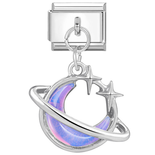 Moon and star pendant