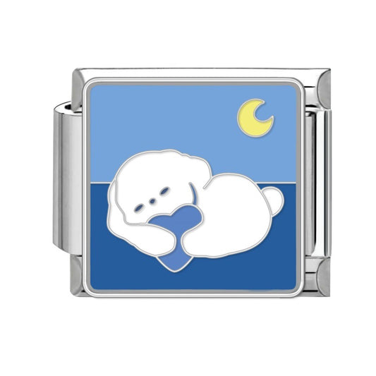 Pendant Dog Moon Dream