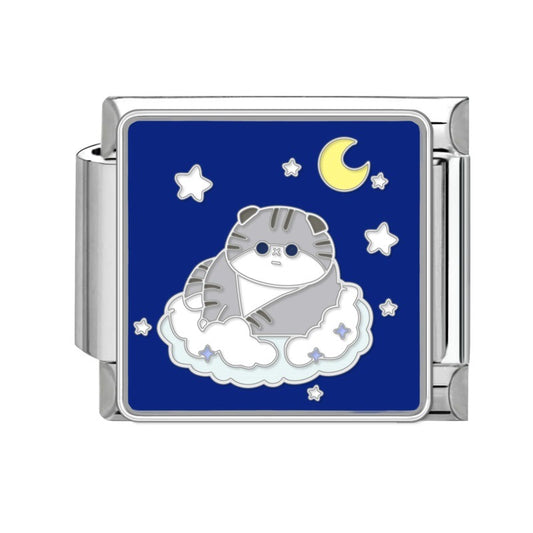 Cat on a Cloud Pendant