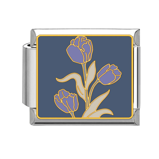 Purple Tulips Pendant