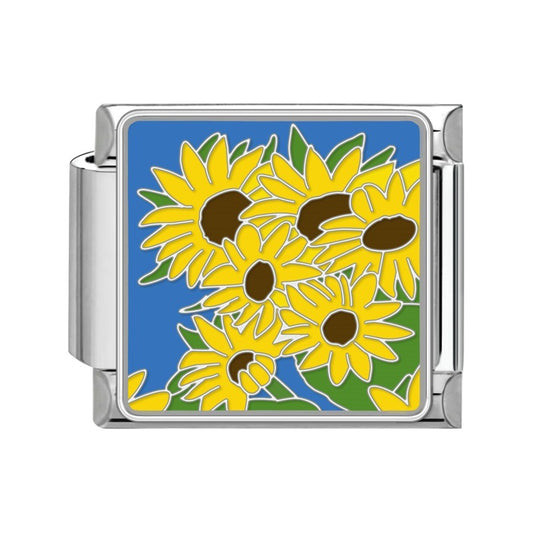 Sunflower meadow pendant