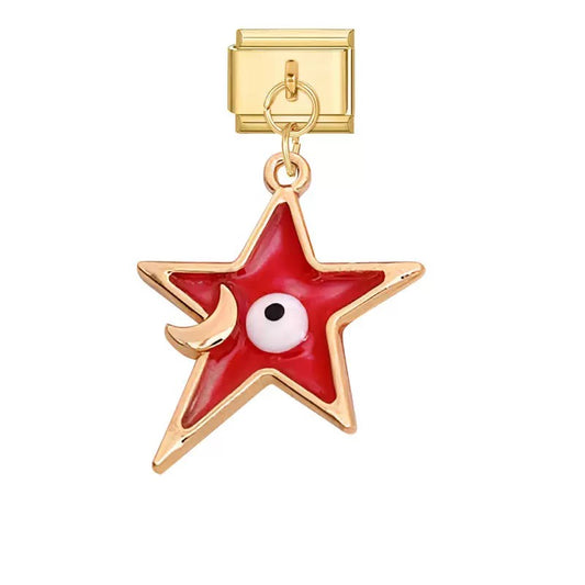 Varázslatos Csillag medál szemmel