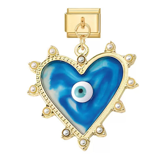 Titokzatos Kék Szív Medál