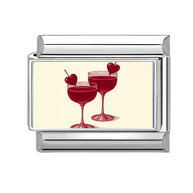 Romantikus pirítós medál