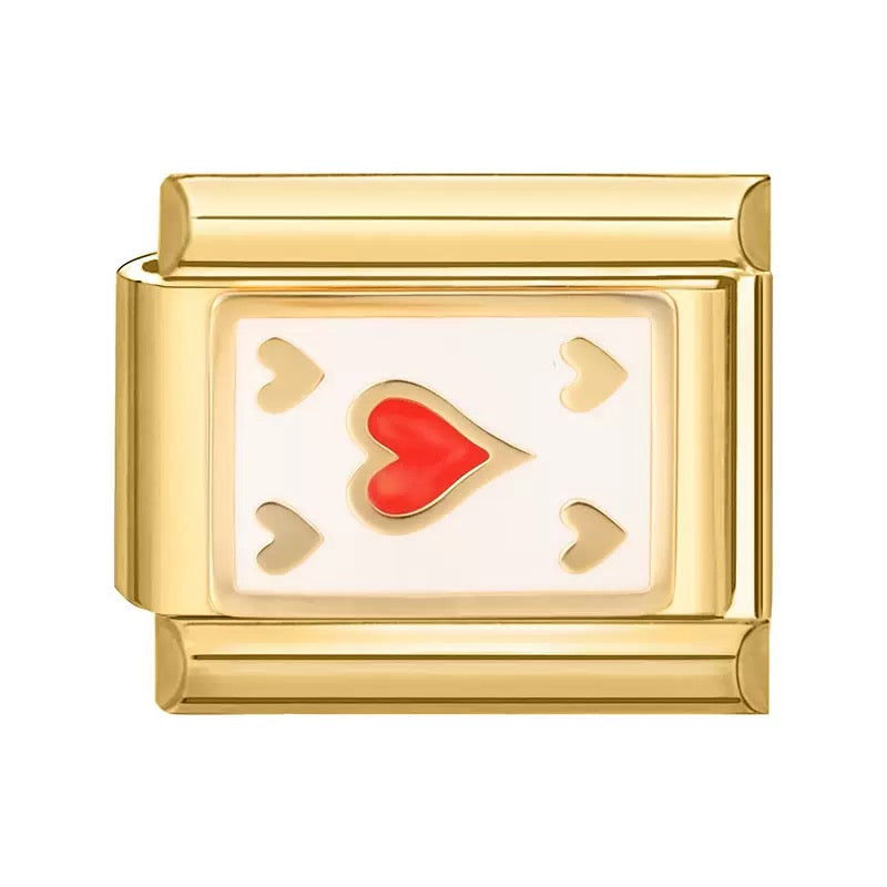 Szív Kártya Medál