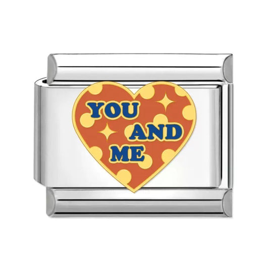 Romantikus Szív Medál You and Me