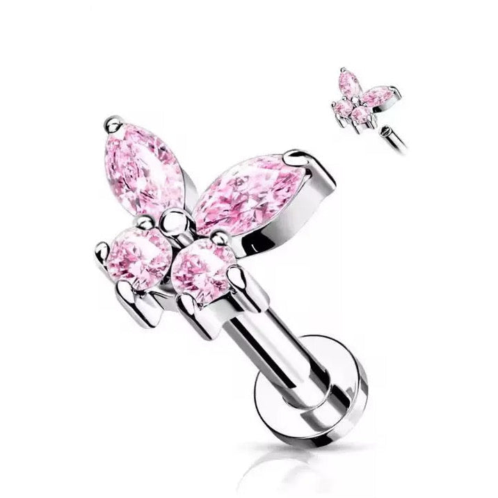 Ružový motýľ 'Titanium'