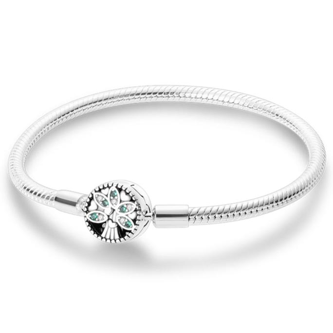 Silver bracelet Flower of Life