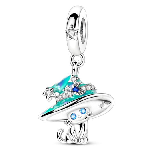 Magiczny wisiorek z kotem