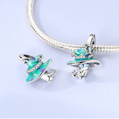 Magiczny wisiorek z kotem