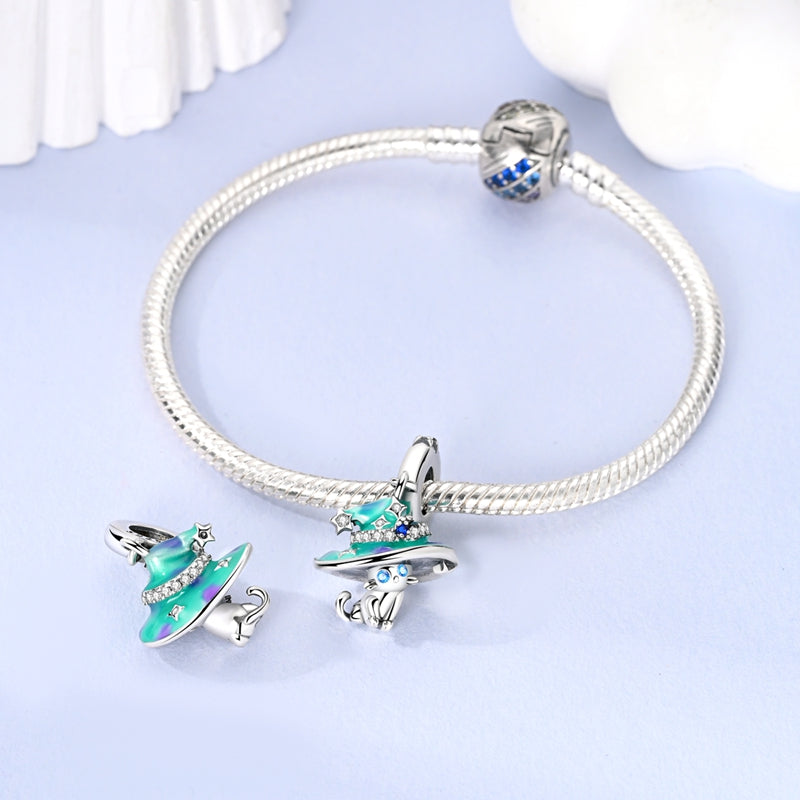 Magiczny wisiorek z kotem