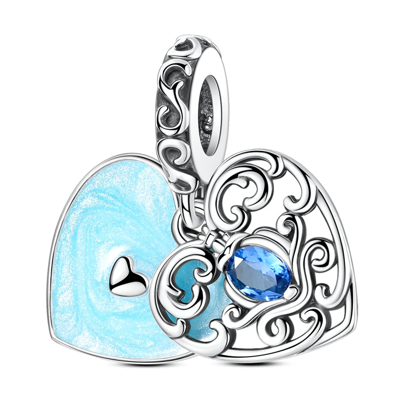 Blue Heart Pendant