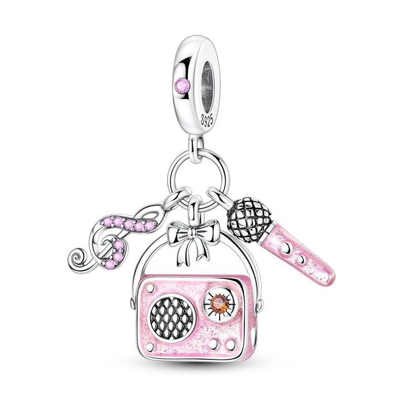 Prívesok Melódia v ružovej