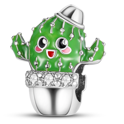 Koralikowy wesoły kaktus 