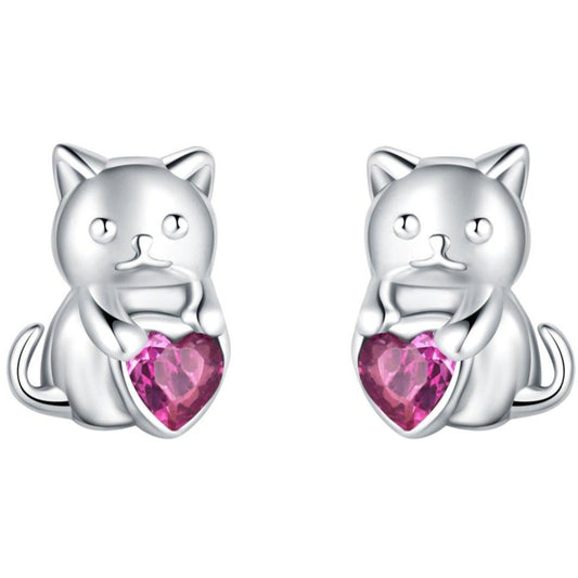 Cat Love Earrings