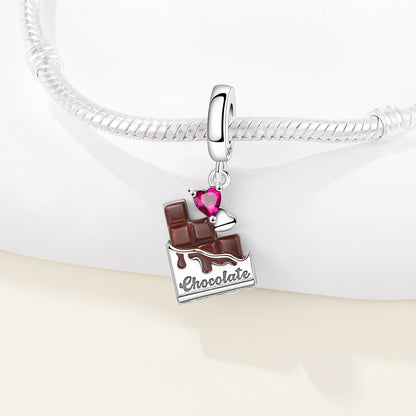 Wisiorek Słodka Miłość - Czekolada