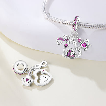 Królewski wisiorek miłosny