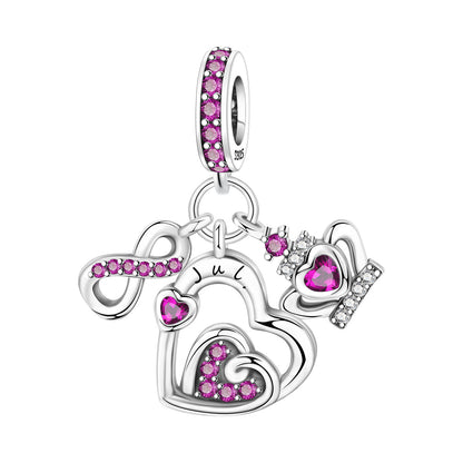 Królewski wisiorek miłosny