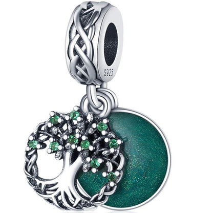 Wisiorek Zielony Amulet Życia 