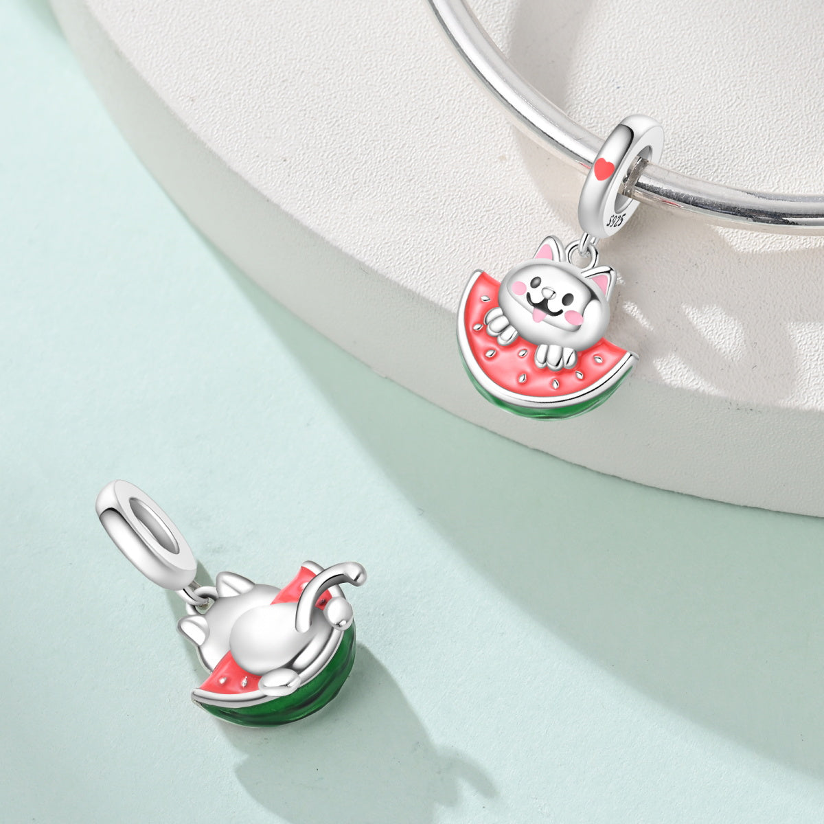 Prívesok Mačiatko a melón